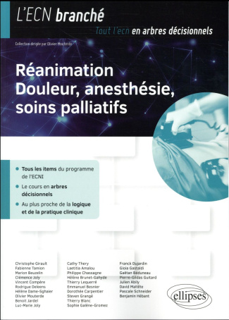 Réanimation. Douleur, anesthésie, soins palliatifs