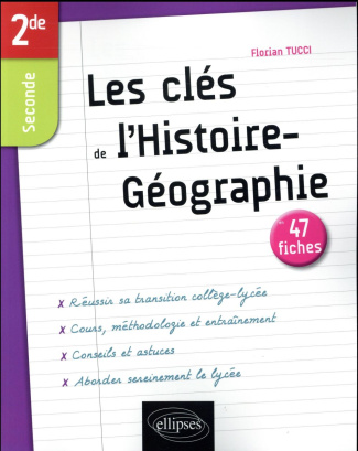 Les clés de l'Histoire-Géographie en Seconde en 47 fiches