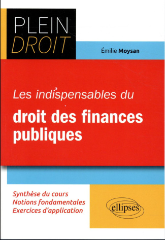 Les indispensables du droit des finances publiques