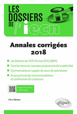 ECNi. Annales corrigées, Edition 2018