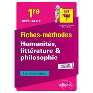 Spécialité humanités, littérature et philosophie 1re