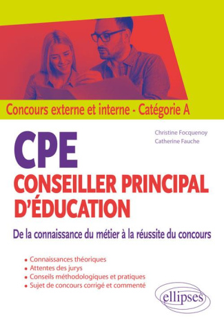 Conseiller principal d'éducation (CPE)