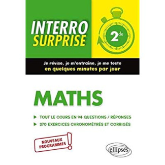 Maths 2de. Nouveaux programmes, Edition 2019