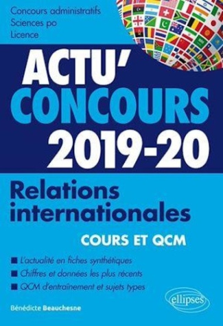 RELATIONS INTERNATIONALES - CONCOURS 2019-2020