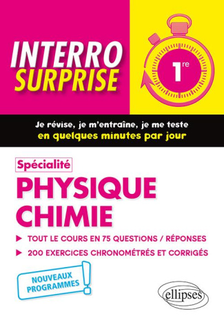 Spécialité physique-chimie 1er