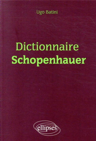 Dictionnaire Schopenhauer