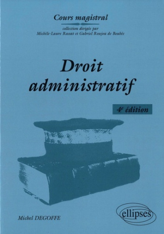 Droit administratif. 4e édition
