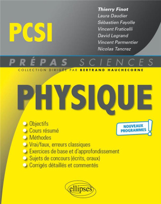 Physique PCSI. 5e édition