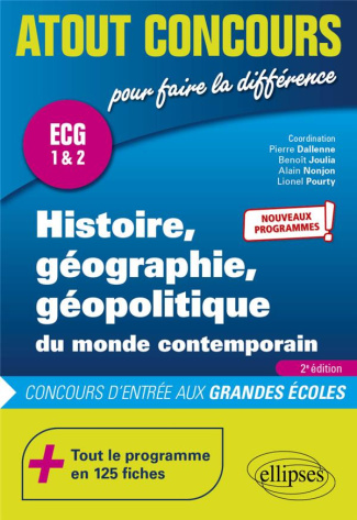Histoire, géographie, géopolitique du monde contemporain. ECG 1 & 2, 2e édition