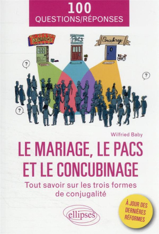 Le mariage, le PACS et le concubinage
