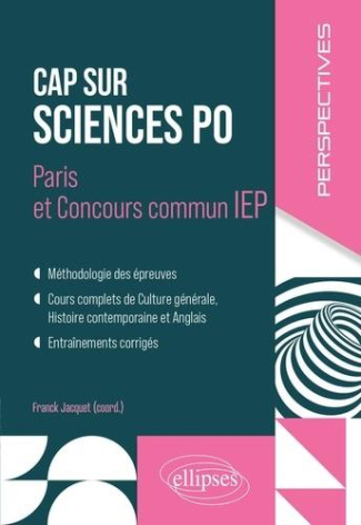 Cap sur Sciences Po. Concours commun IEP