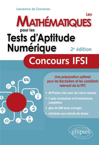 Les mathématiques pour réussir son entrée en IFSI. 2e édition