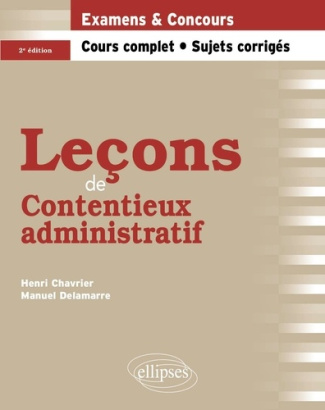 Leçon de contentieux administratif. 2e édition
