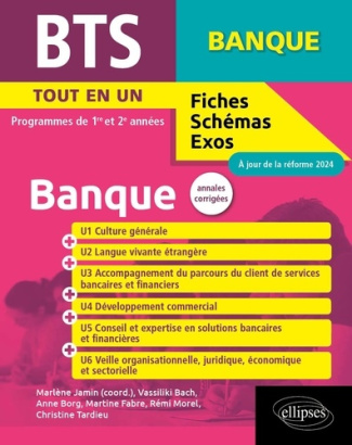BTS Banque Programmes de 1re et 2e années. Annales corrigées