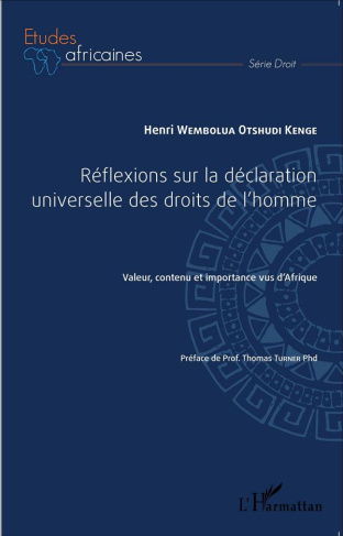 Réflexions sur la déclaration universelle des droits de l'homme. Valeur, contenu et importance vus d