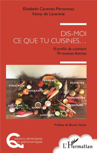Dis-moi ce que tu cuisines... 10 profils de cuisiniers, 70 recettes fétiches