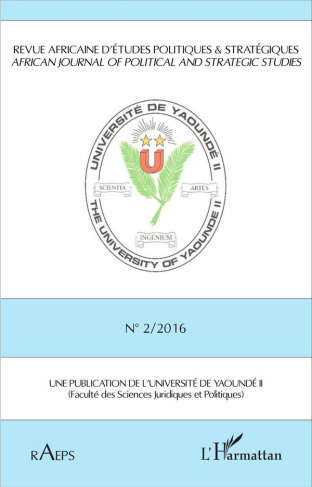 Revue africaine d'études politiques & stratégiques N° 2/2016