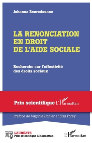 La renonciation en droit de l'aide sociale. Recherche sur l'effectivité des droits sociaux