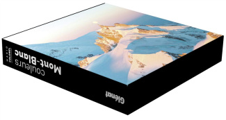 Colours of Mont-Blanc. Coffret avec 20 photos tirées à part, Edition bilingue français-anglais