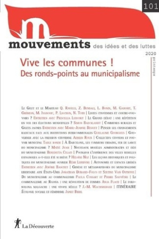 Mouvements N° 101 : Démocratiser la ville, des ronds-points au communalisme