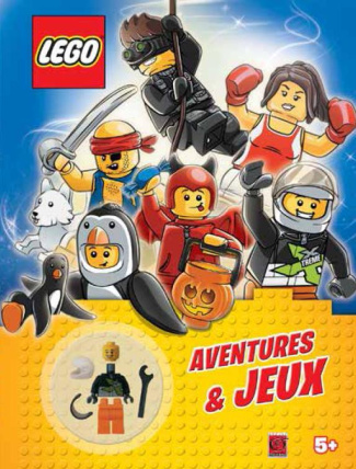 Lego aventures et jeux. Avec une figurine à assembler