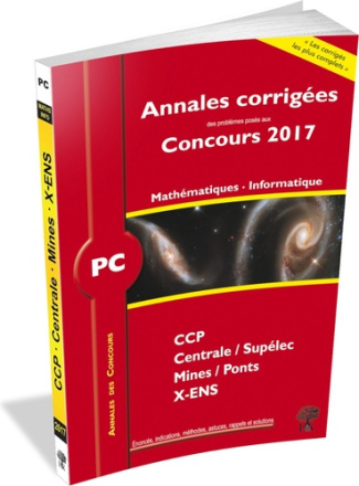 Pc mathématiques et informatique. Edition 2017