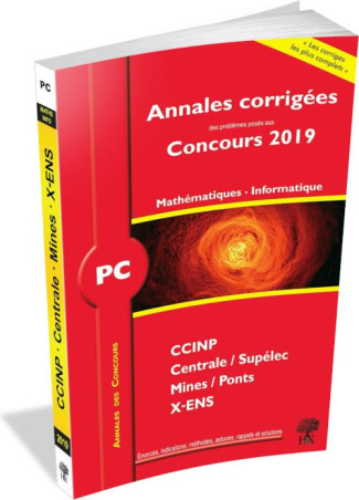 Mathématiques - Informatique PC. Edition 2019