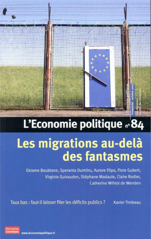 L'Economie politique N°84, octobre 2019 : Les migrations au-delà des fantasmes