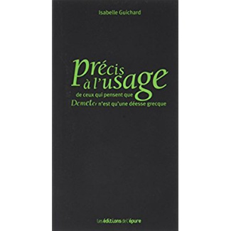 Précis à l'usage de ceux qui pensent que Demeter n'est qu'une déesse grecque