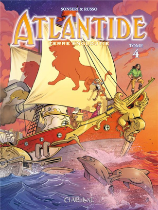 Atlantide terre engloutie Tome 4 : Mer dangereuse