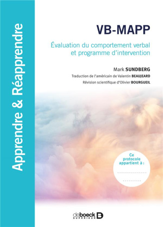 VB-MAPP. Evaluation du comportement verbal et programme d'intervention - Pack de 10 exemplaires