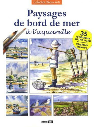 Paysages de bord de mer à l'aquarelle