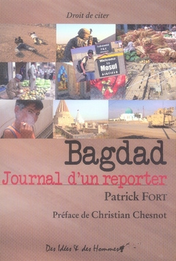 BAGDAD JOURNAL D'UN REPORTER