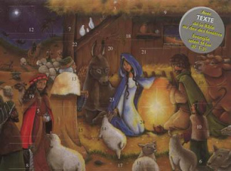 L'enfant de Noël. Calendrier de l'Avent