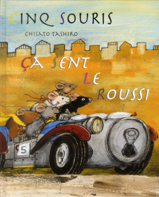 Cinq souris. Ca sent le roussi