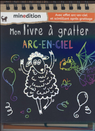 Mon livre à gratter arc-en-ciel