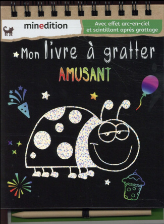 Mon livre à gratter amusant. Avec un crayon