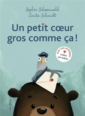 Un petit coeur gros comme ça ! Avec une enveloppe à faire soi-même