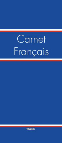 Carnet de notes reporter bleu