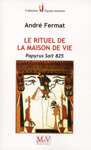 Le rituel de la maison de vie. Papyrus Salt 825