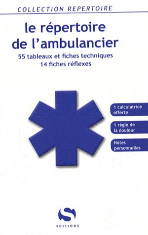 Le répertoire de l'ambulancier