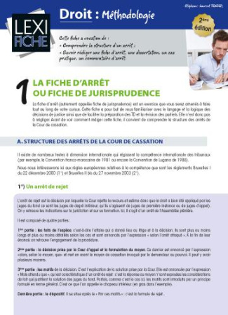 Droit : méthodologie. 2e édition