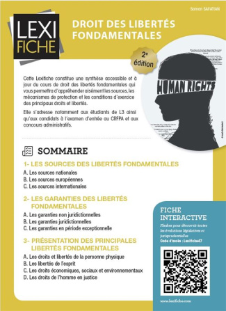 Droit des libertés fondamentales. 2e édition