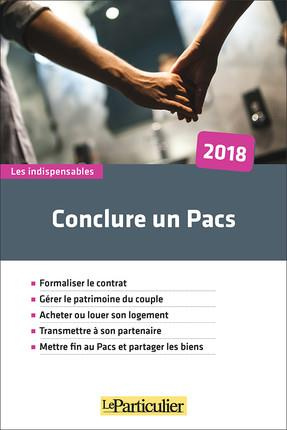 Conclure un Pacs. Edition 2018