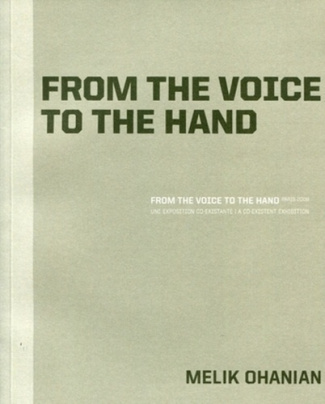 From the voice to the hand. Paris 2008