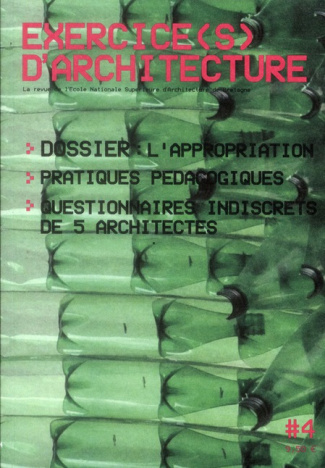 Exercice(s) d'architecture N° 4 : L'appropriation