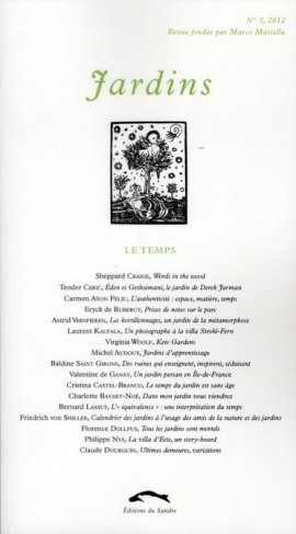 Jardins N° 3, 2012 : Le Temps