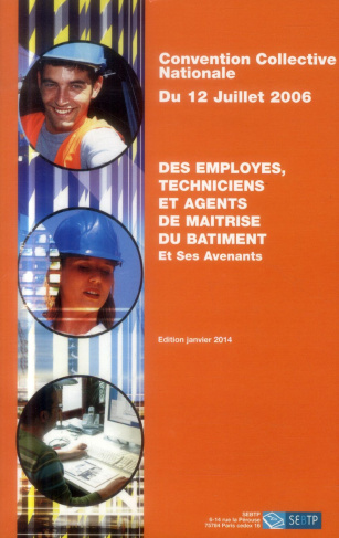 Convention collective nationale des employés, techniciens et agents de maîtrise du bâtiment du 12 ju