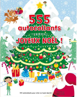 Joyeux Noël : 555 autocollants