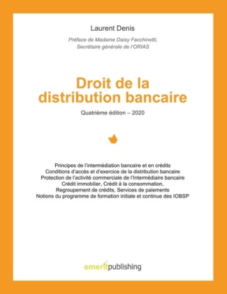 Droit de la distribution bancaire. 4e édition